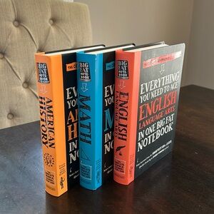 Set of The complete Middle School Study Guide Everything You Need to Ace books